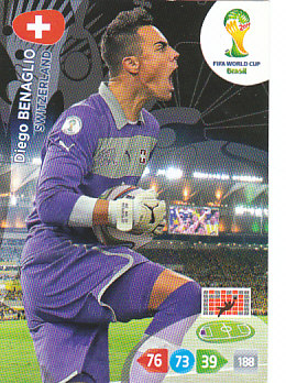 Diego Benaglio Switzerland Panini 2014 World Cup #293